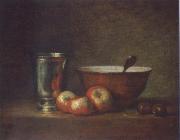 Jean Baptiste Simeon Chardin The silver goblet oil painting on canvas